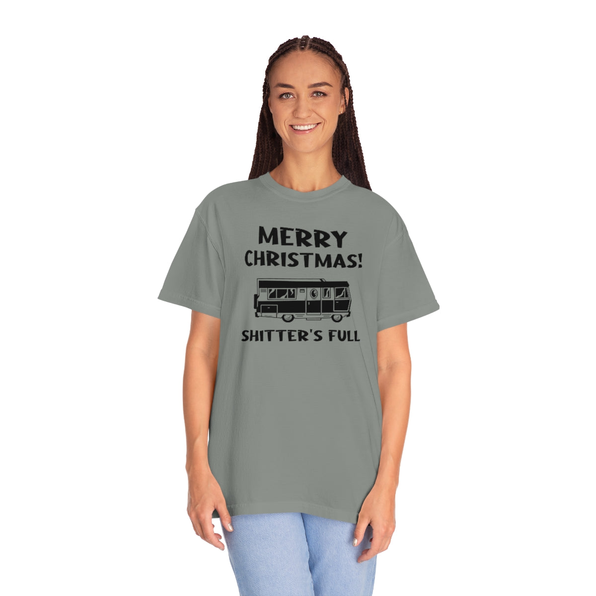 Shitter's Full Christmas Vacation Movie Themed Holiday Tshirt