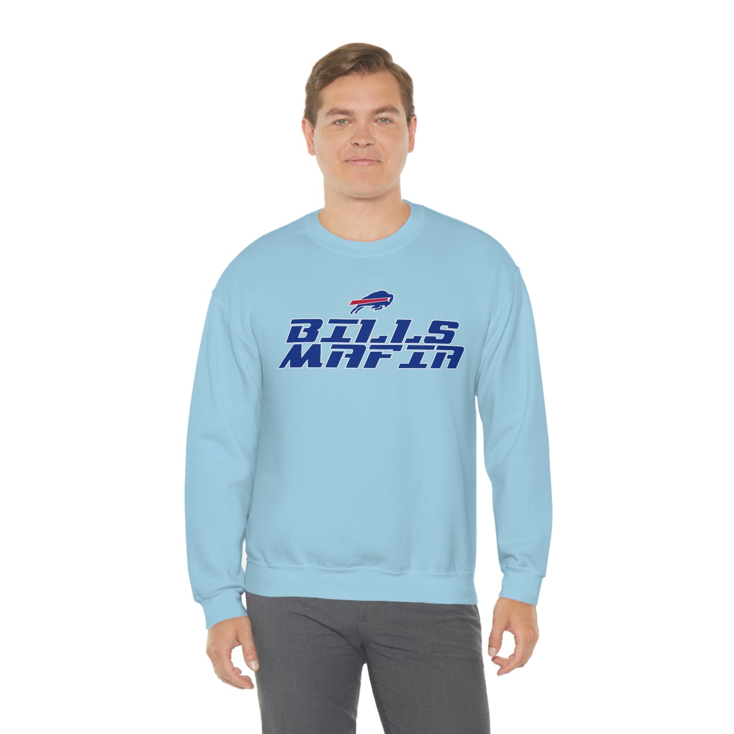 Buffalo Bills Football Bills Mafia NFL Redzone Font Crewneck Sweatshirt