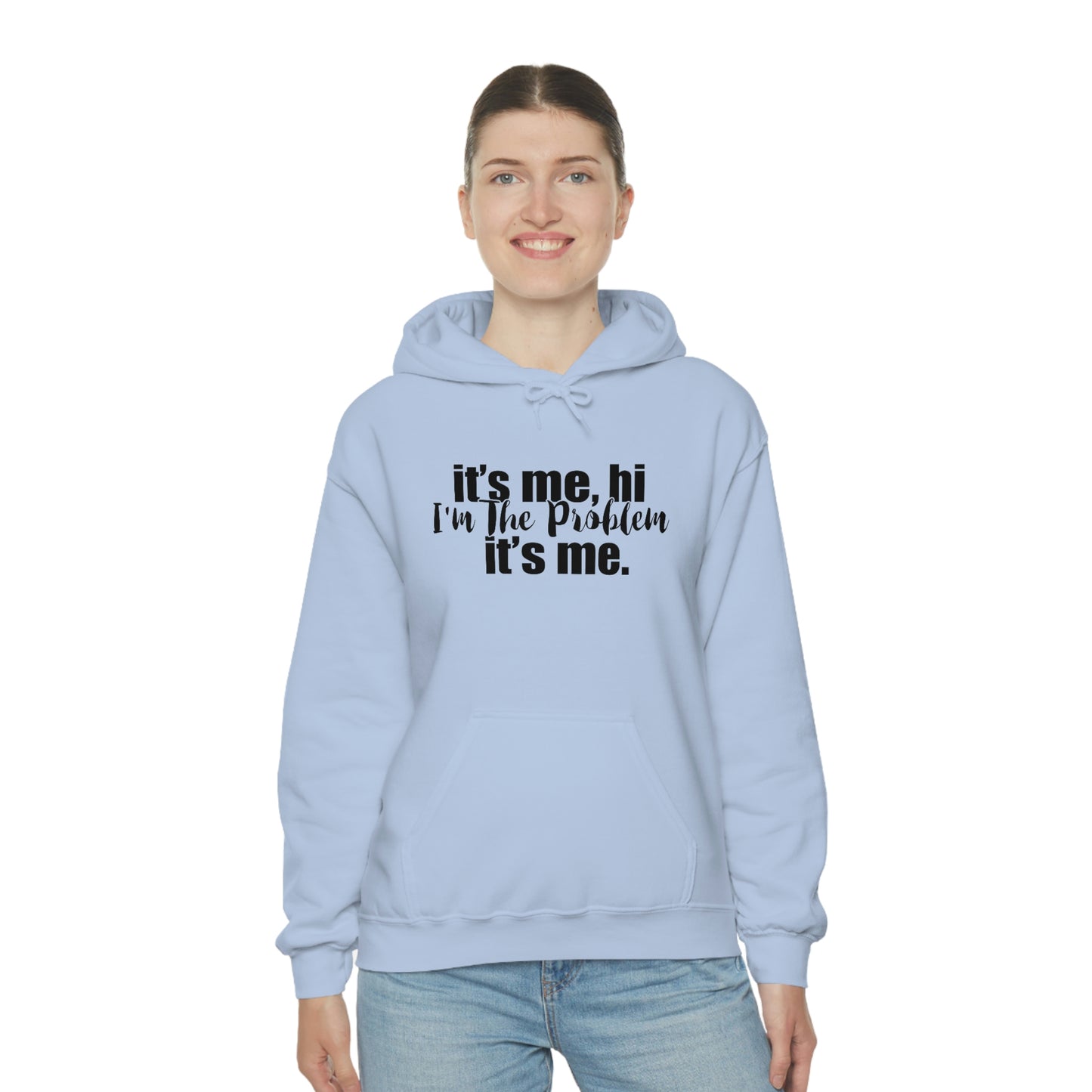 Its Me, Hi, I'm the Problem it's Me, T Swift Taylor Swift Merch Fan Gift Hooded Sweatshirt