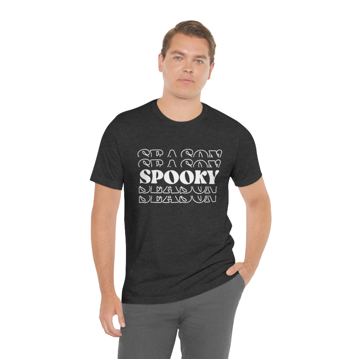 Spooky Season Bold Letters Unisex Jersey Short Sleeve Tee