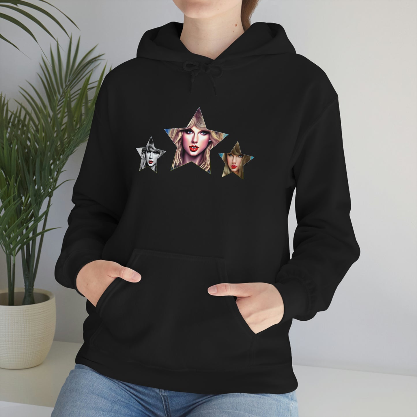 Stars Beautiful Taylor Swift T Swift Taylor Swift Merch Fan Swifty Gift Hooded Sweatshirt