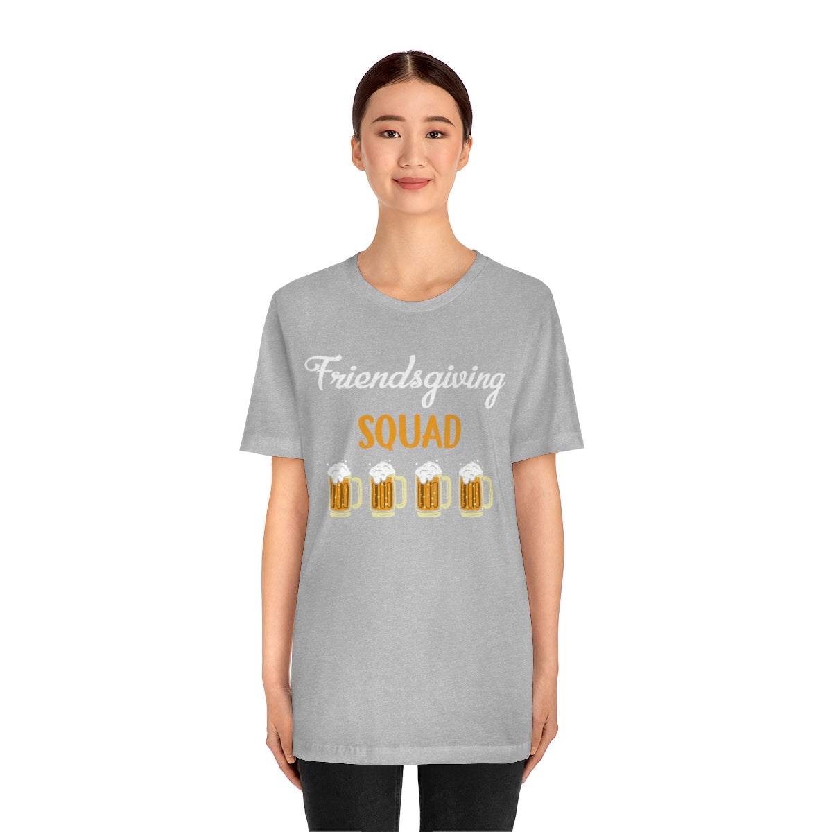 Friendsgiving Squad Beer Themed Thanksgiving Tshirt