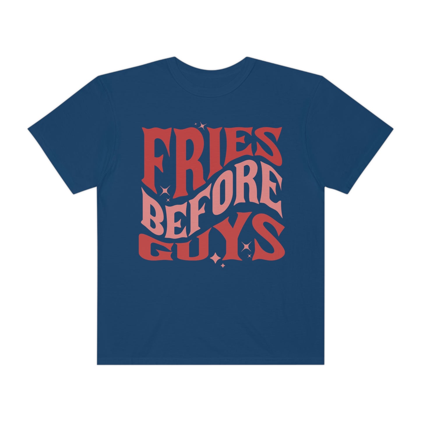 Cool Retro Fries Before Guys Funny Valentines Day Tshirt