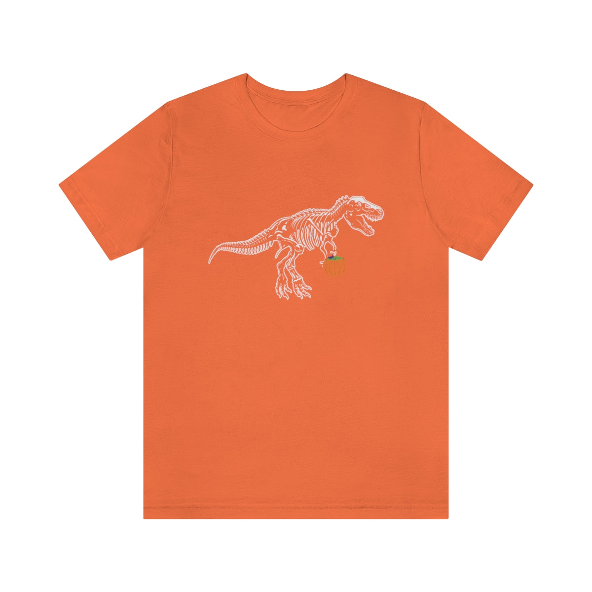 T-Rex and Pumpkin Halloween Trick or Treat T-Shirt