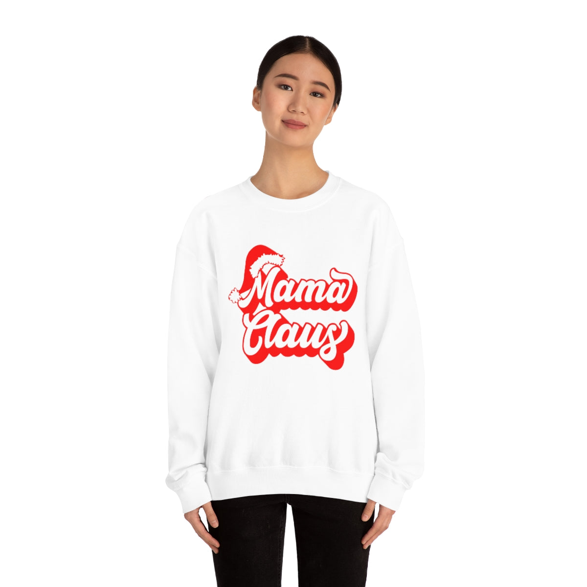 Mama Claus Retro Christmas Sweatshirt