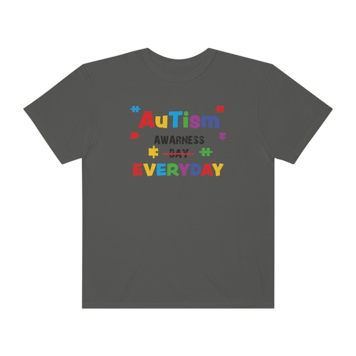 Autism Awareness Everyday Puzzle Piece Tshirt