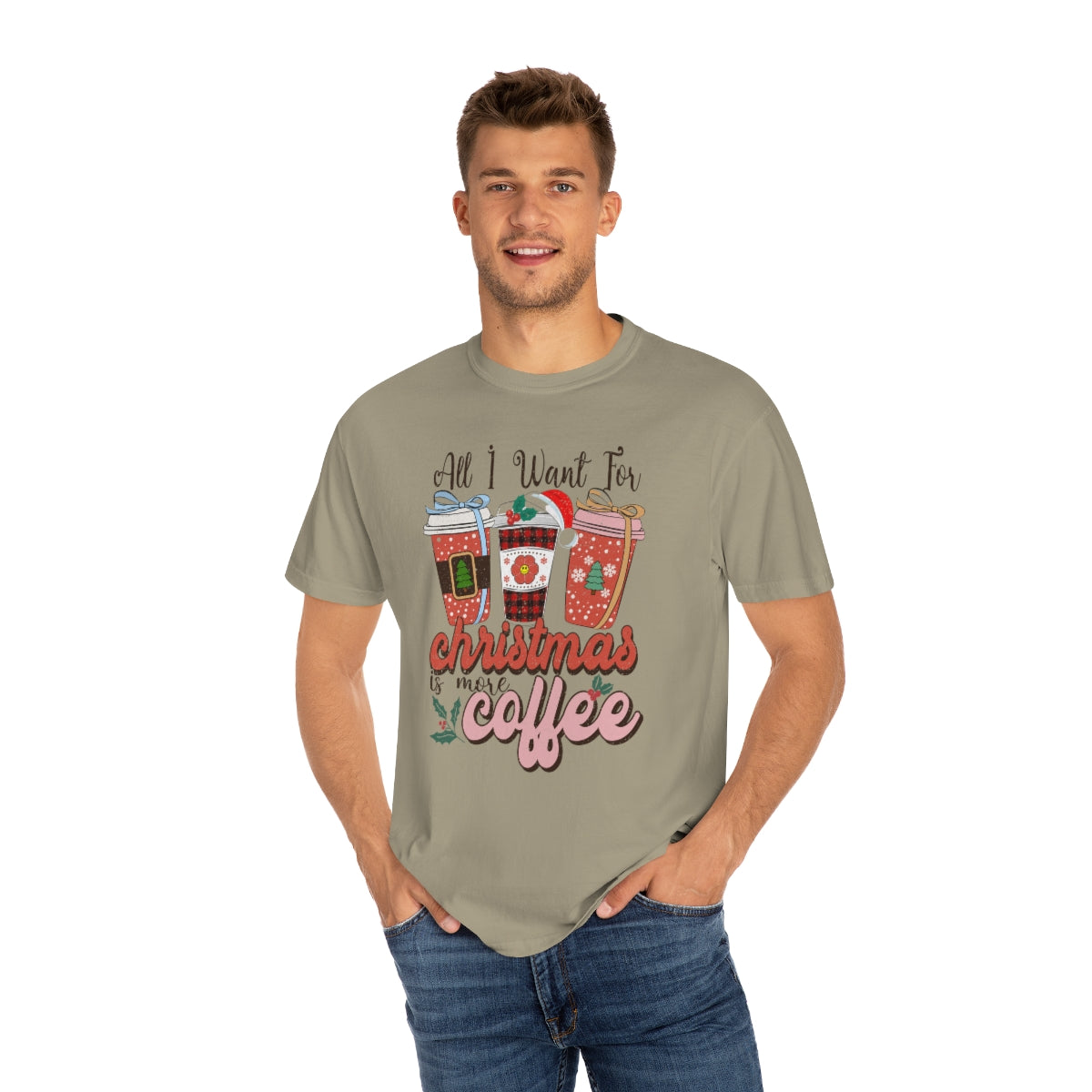 All I want for Christmas is More Coffee Xmas Tshirt