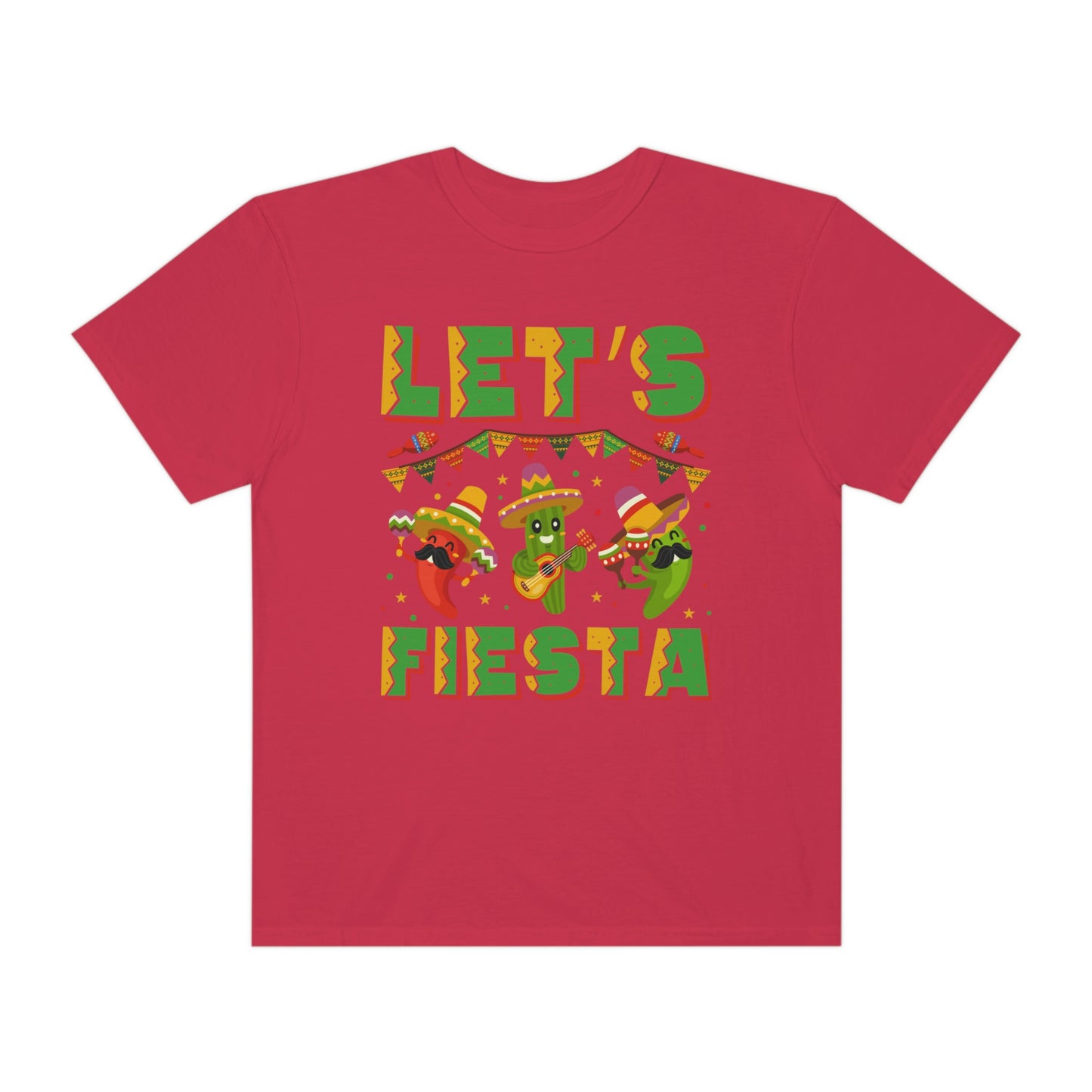 Let's Fiesta Cute Cinco De Mayo Peppers Tshirt