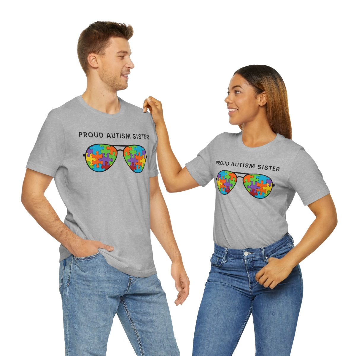 Proud Autism Sister Tshirt