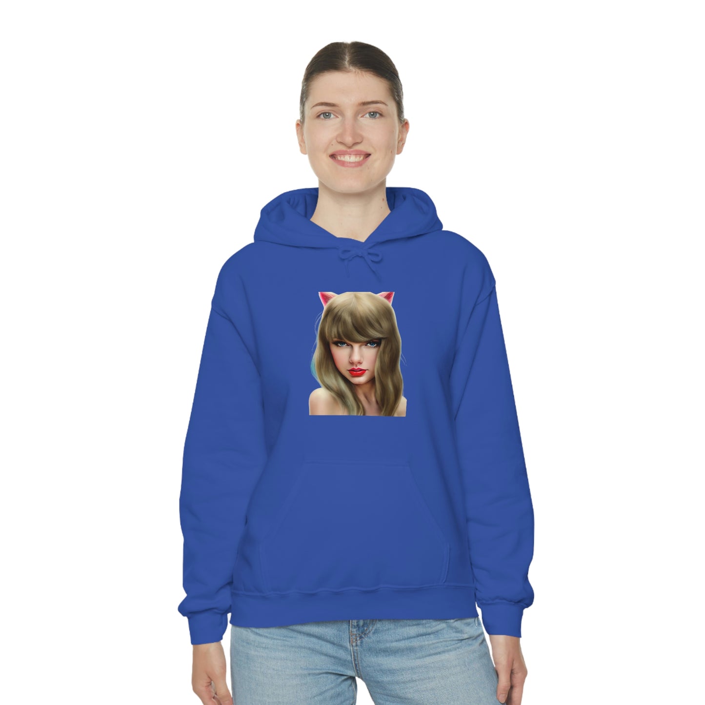 Taylor Swift Cat Ears T Swift Taylor Swift Merch Fan Swifty Gift Hooded Sweatshirt