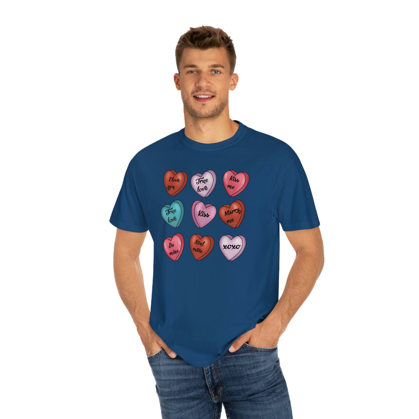 Cute Conversation Hearts Valentines Day Tshirt