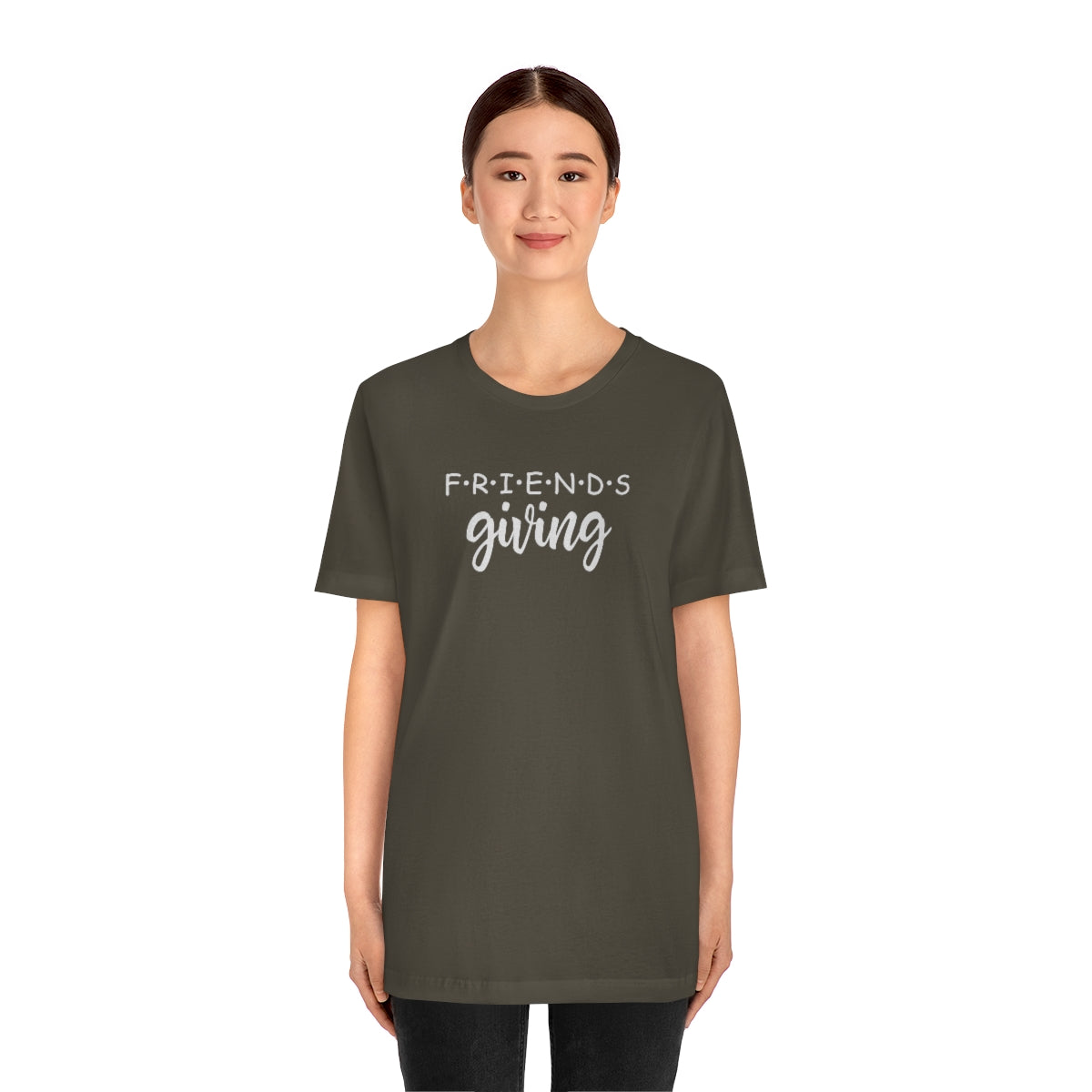 Friendsgiving Friends Style Thanksgiving Tshirt