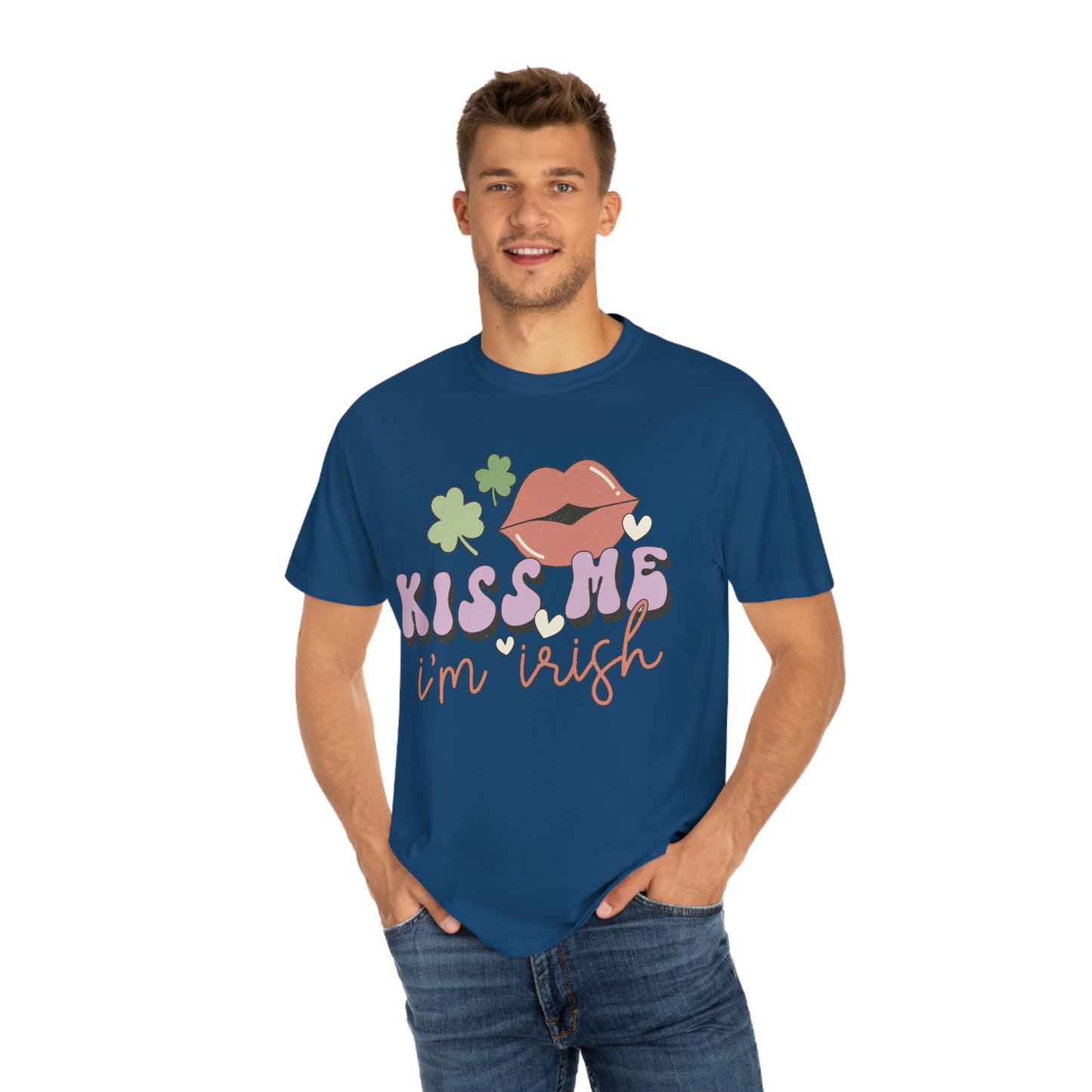 Retro Kiss Me I'm Irish  St. Patrick's Day Tshirt