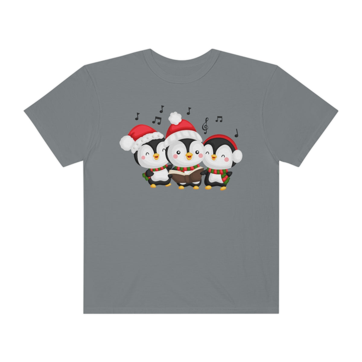 Cheerful Singing Penguins Christmas Holiday Xmas TShirt