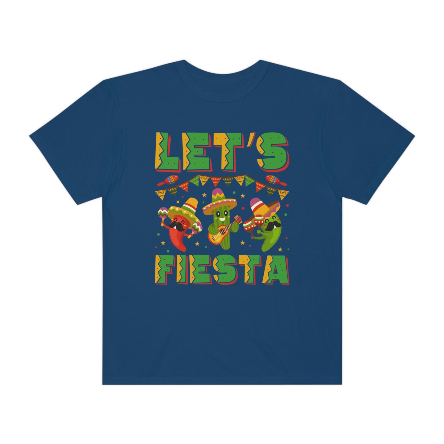 Let's Fiesta Cute Cinco De Mayo Peppers Tshirt