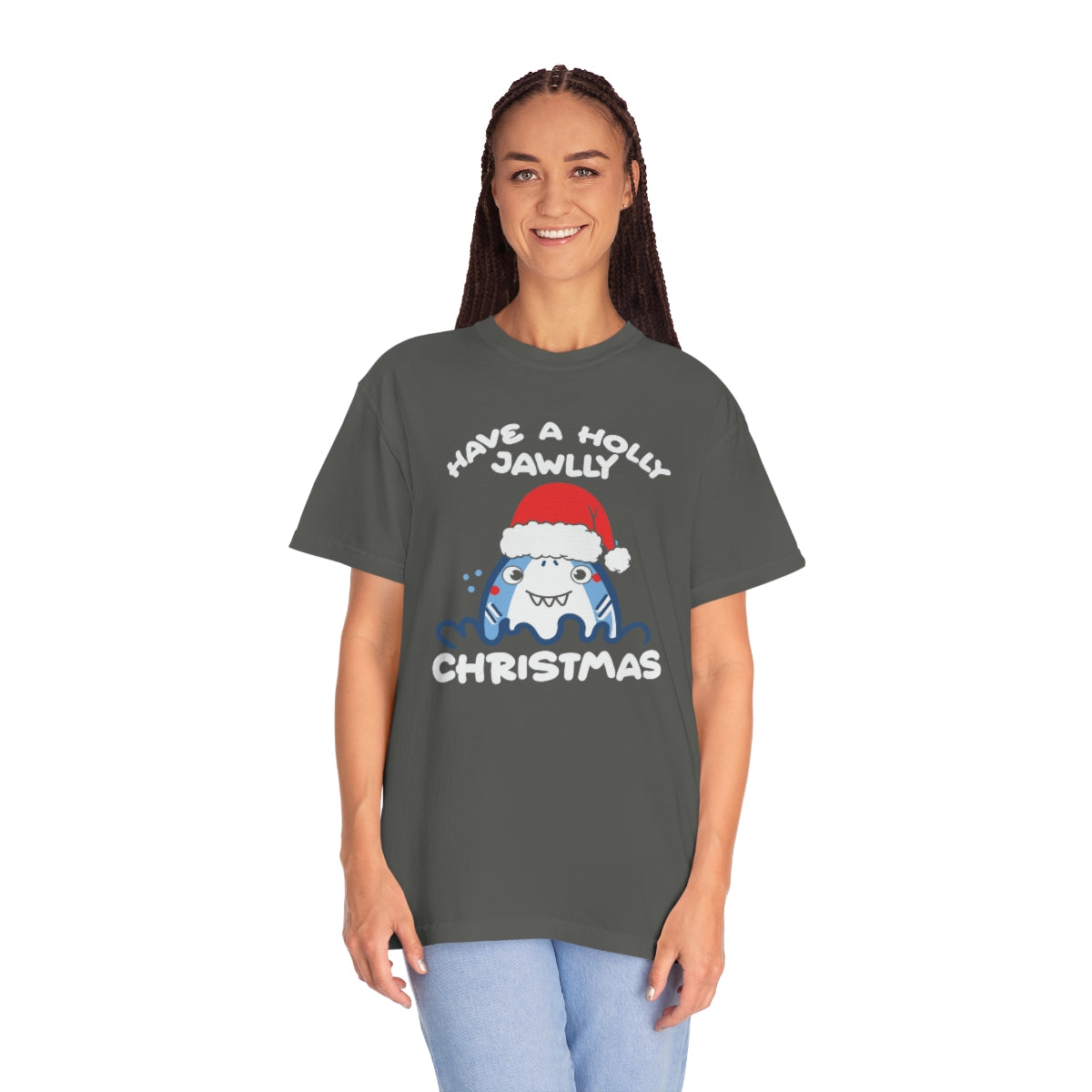 Have a Holly Jawly Christmas Shark Tshirt