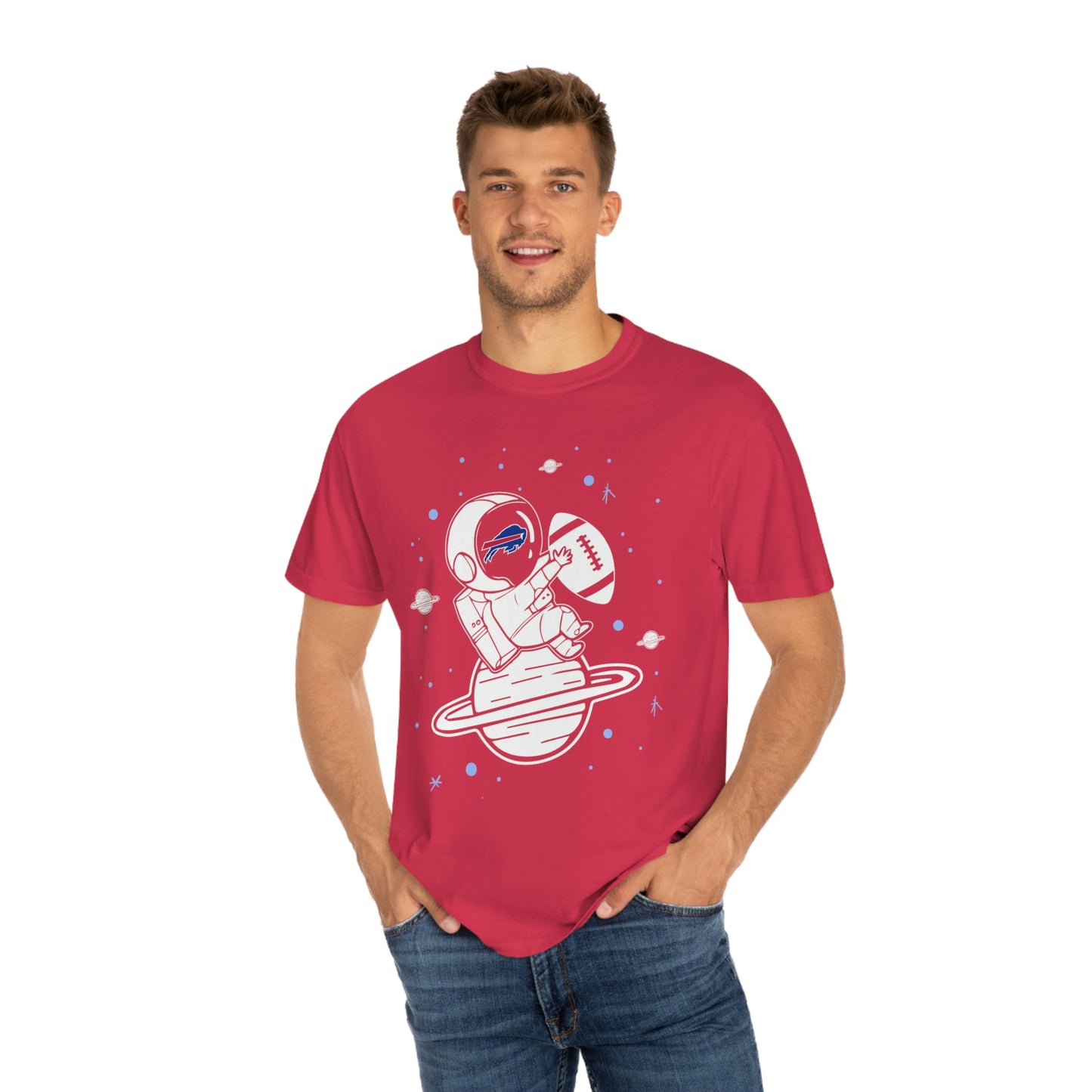 Buffalo Bills Spaceman Astronaut Tshirt