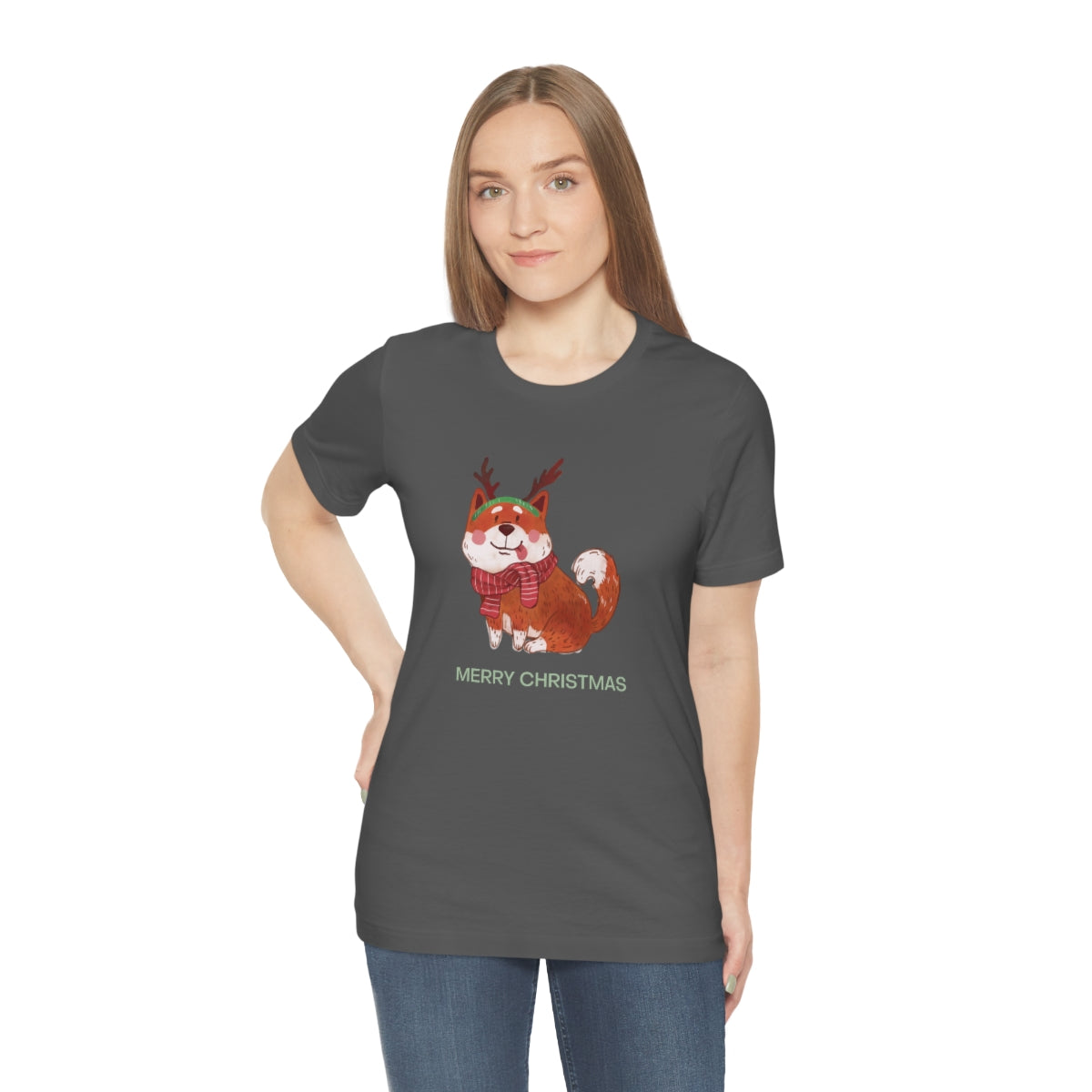 Christmas Corgi Design Tshirt