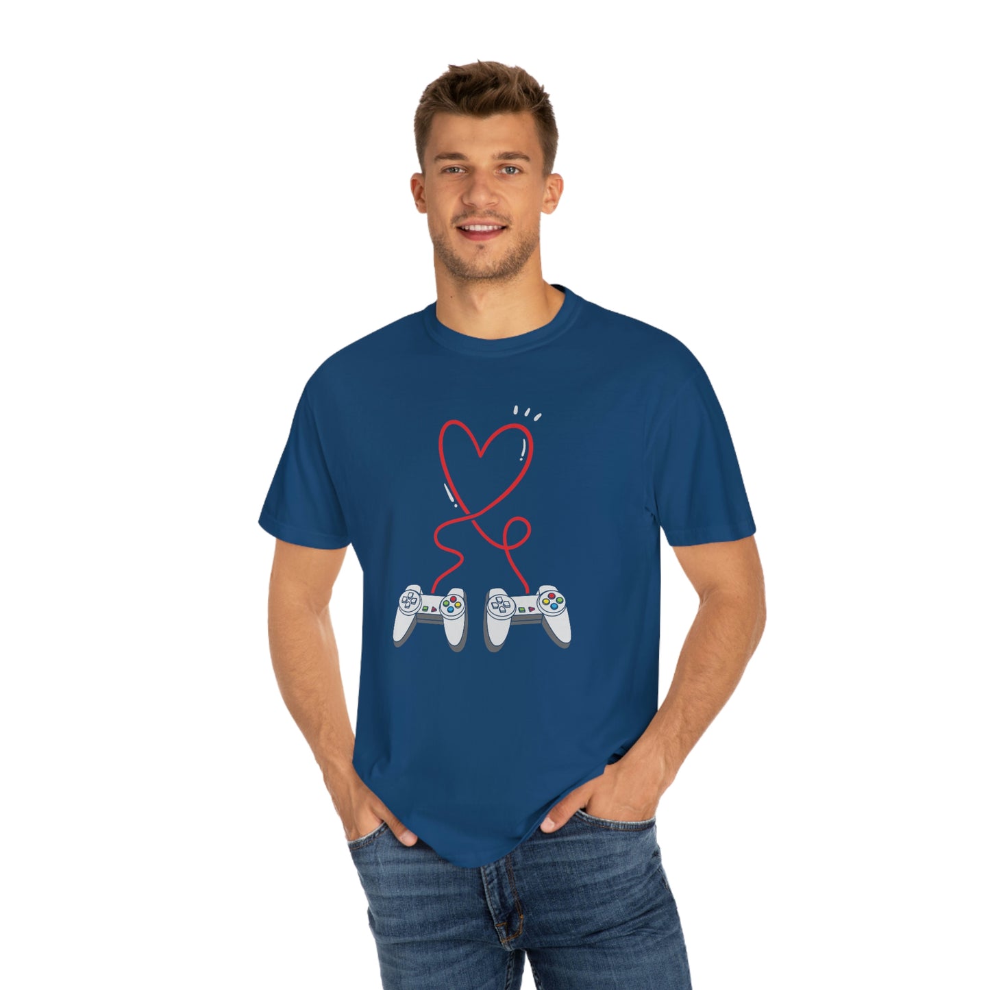 Love Controller Gaming Gamer Love Valentines Day Tshirt