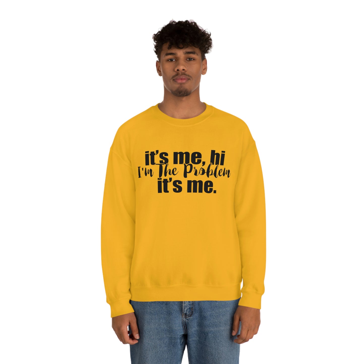 Its Me, Hi, I'm the Problem it's Me, T Swift Taylor Swift Merch Fan Gift Crewneck Sweatshirt