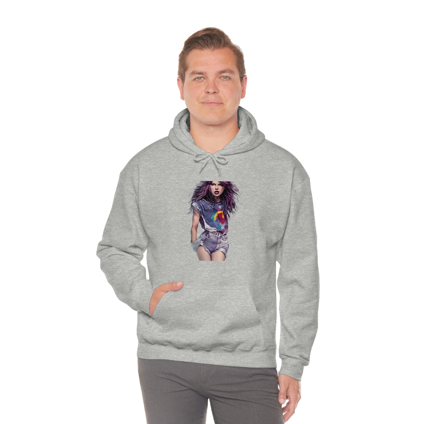 Punk Taylor Swift Rocking T Swift Taylor Swift Merch Fan Swifty Gift Hooded Sweatshirt