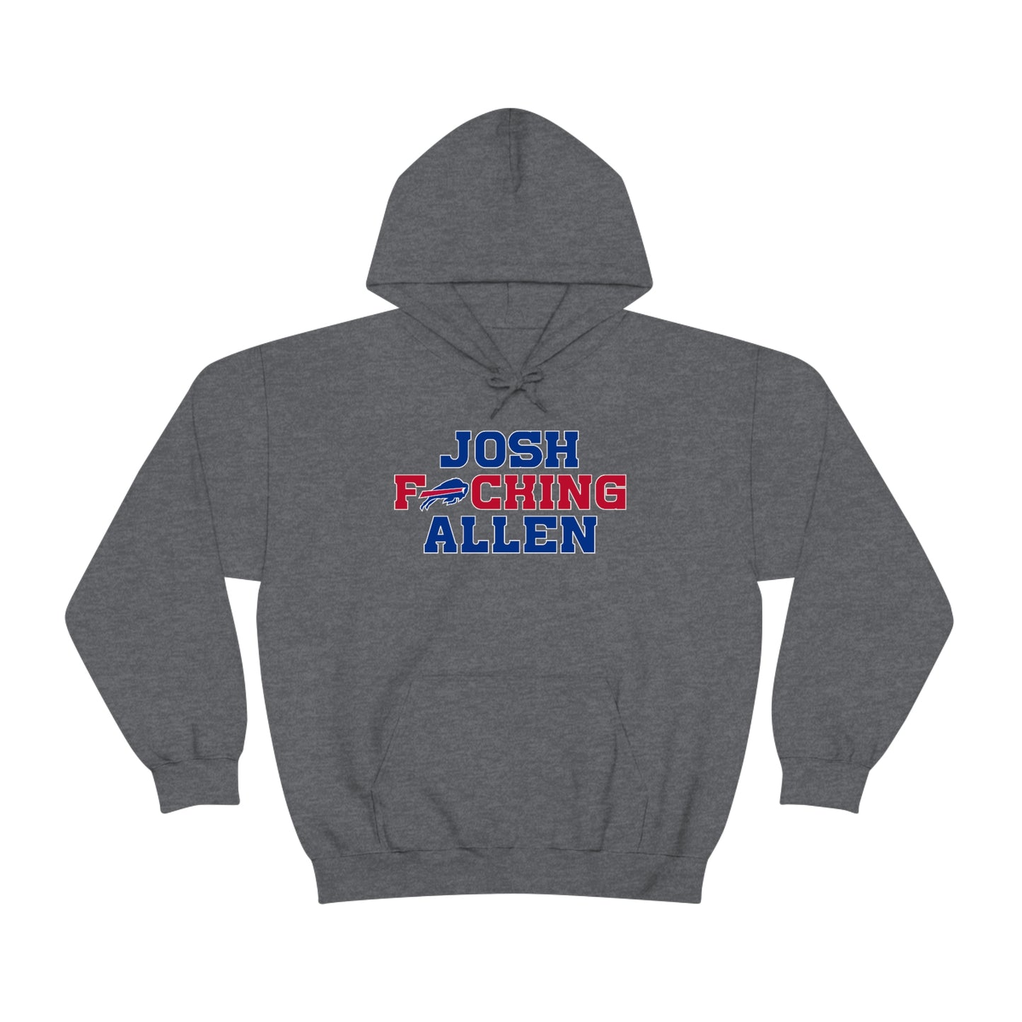 Josh Freaking Allen Bills Mafia #17 Buffalo Bills Football Hooded Sweatshirt