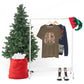 Skeleton Ribcage with Christmas Lights Tshirt