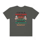 Santa Claus Hot Cocoa & Christmas Movies Retro Christmas Tshirt