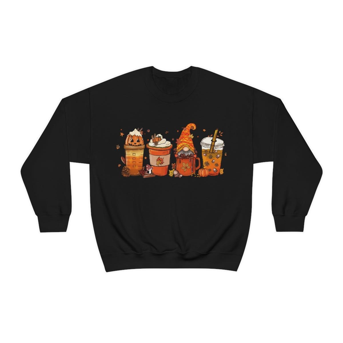 Pumpkin Spice, Coffee Sweatshirt, Fall Coffee Shirt on Unisex Heavy Blend™ Crewneck Sweatshirt