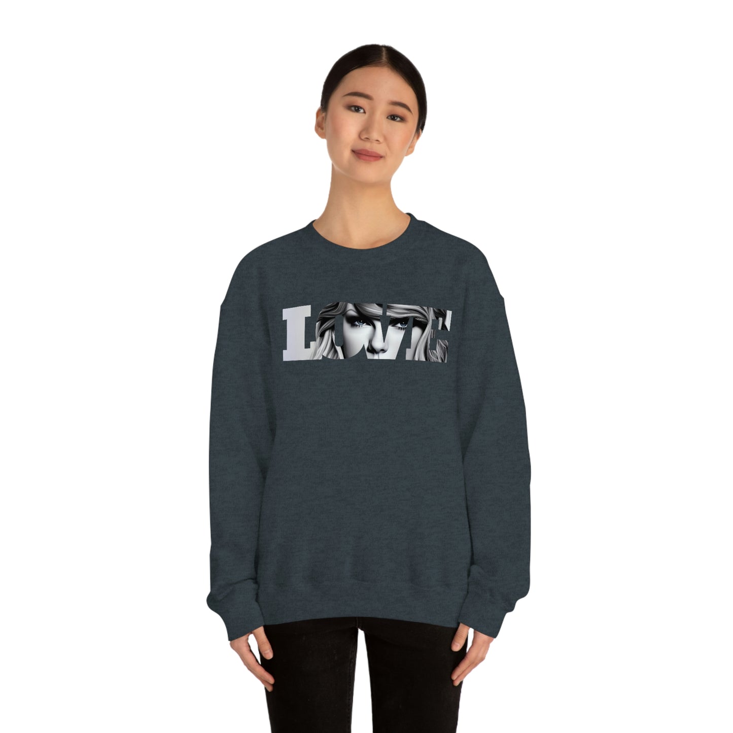 Taylor Swift Love T Swift Taylor Swift Merch Fan Crewneck Sweatshirt