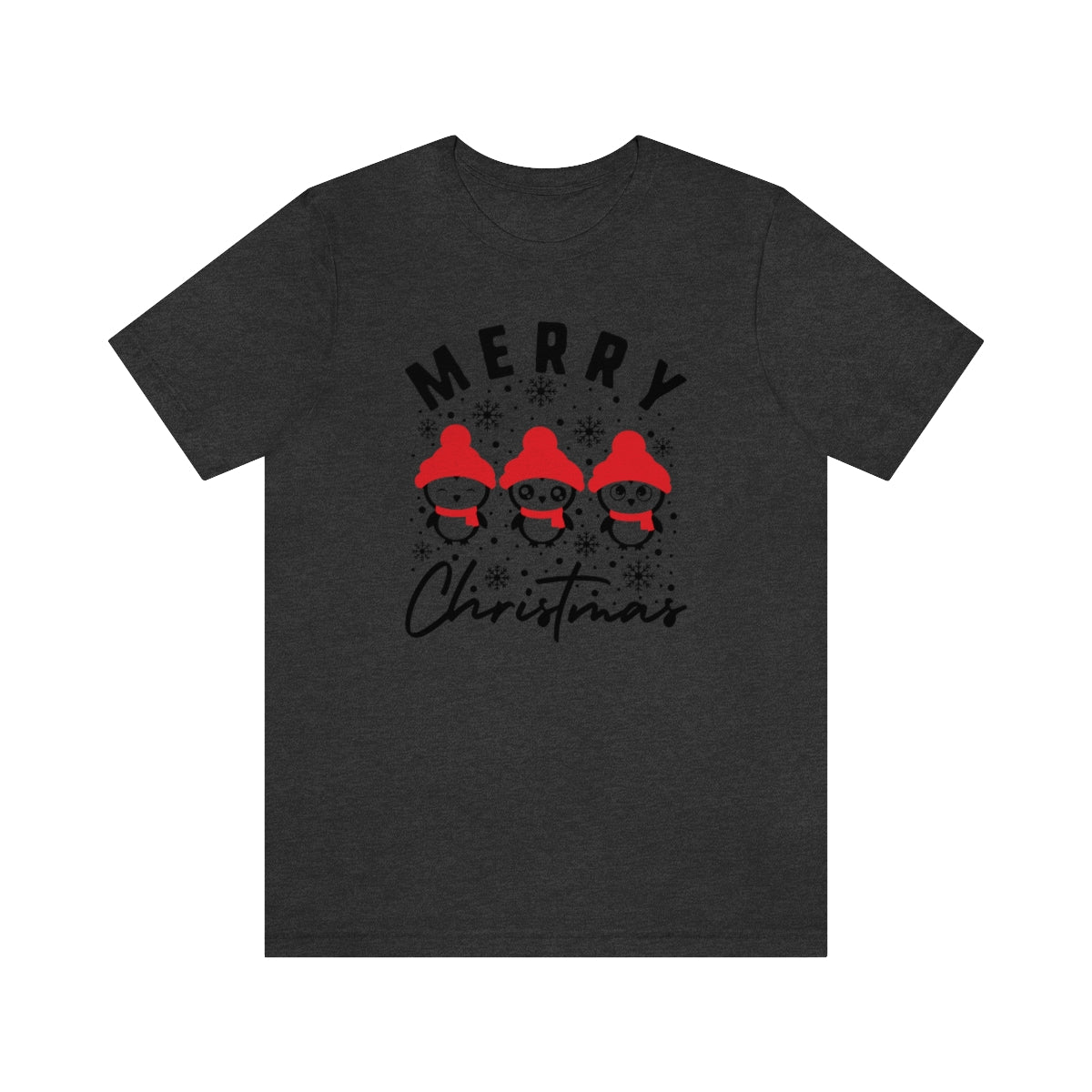 Merry Christmas Cute Penguins Christmas Tshirt