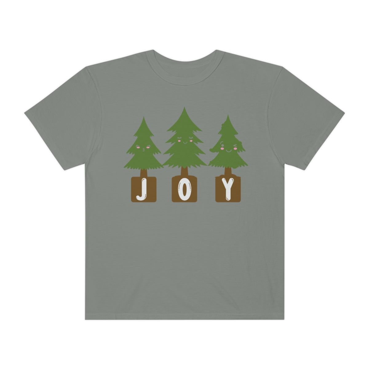 Joy Christmas Trees Cute Christmas Tshirt