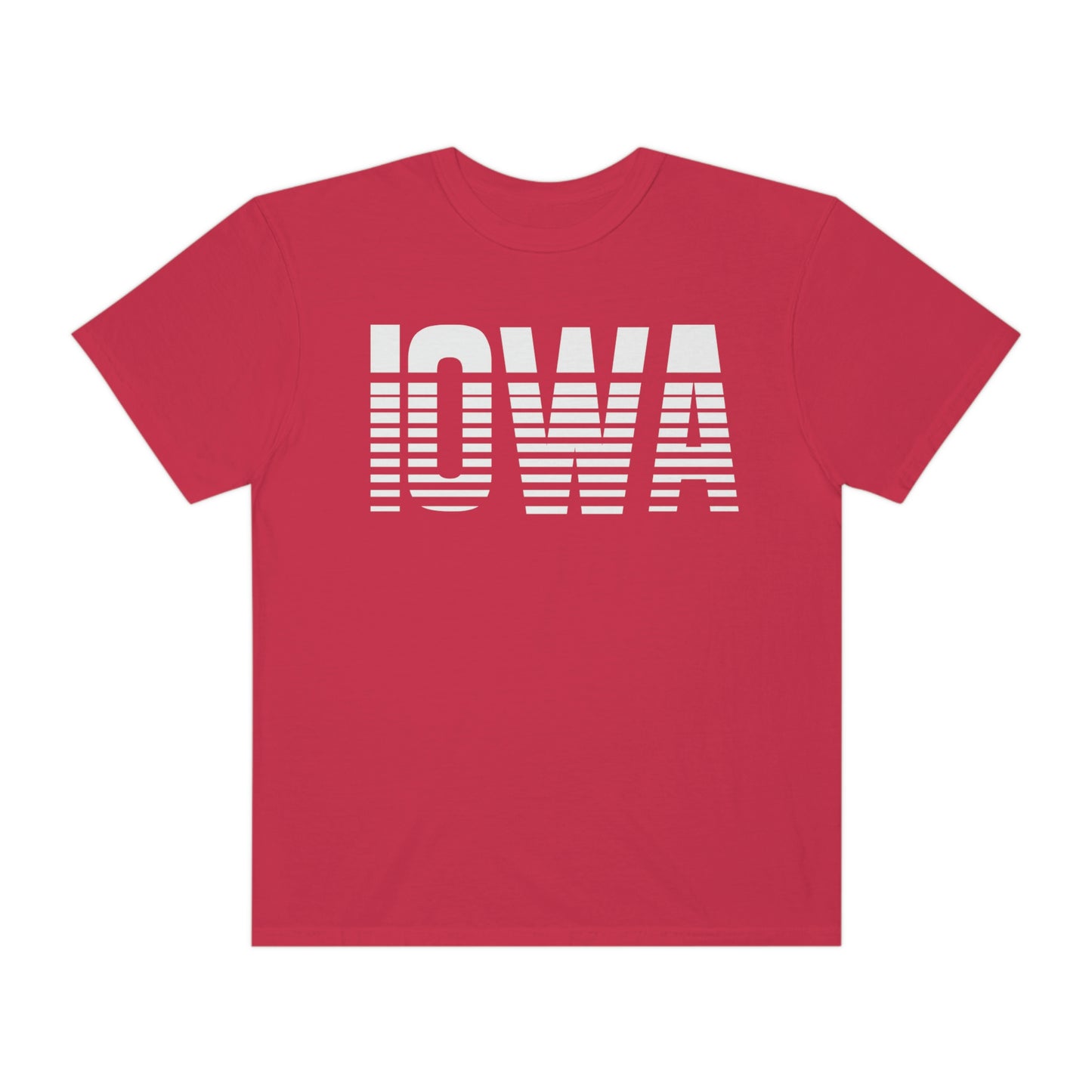 Iowa Retro Varsity Style Font Iowa Pride Tshirt