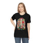 Skeleton Ribcage with Christmas Lights Tshirt