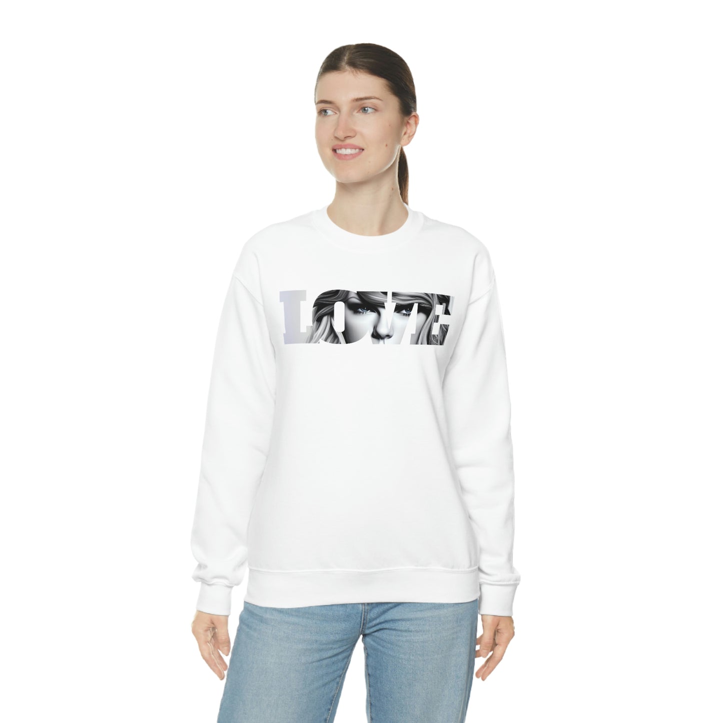 Taylor Swift Love T Swift Taylor Swift Merch Fan Crewneck Sweatshirt