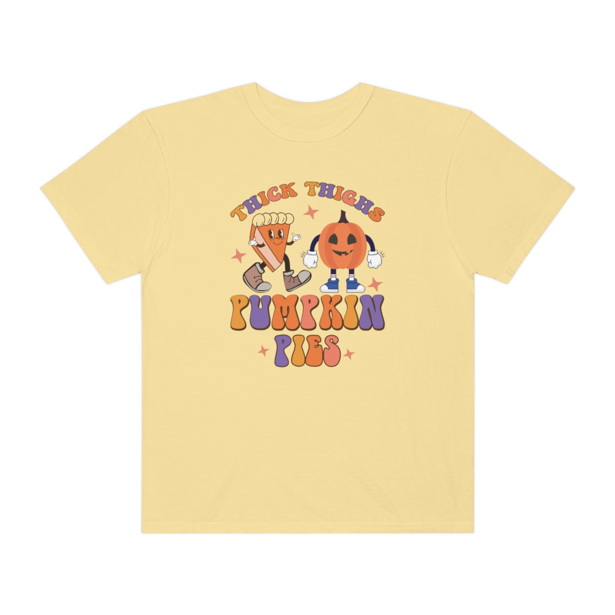 Thick Thighs Pumpkin Pies Thanksgiving TeeShirt