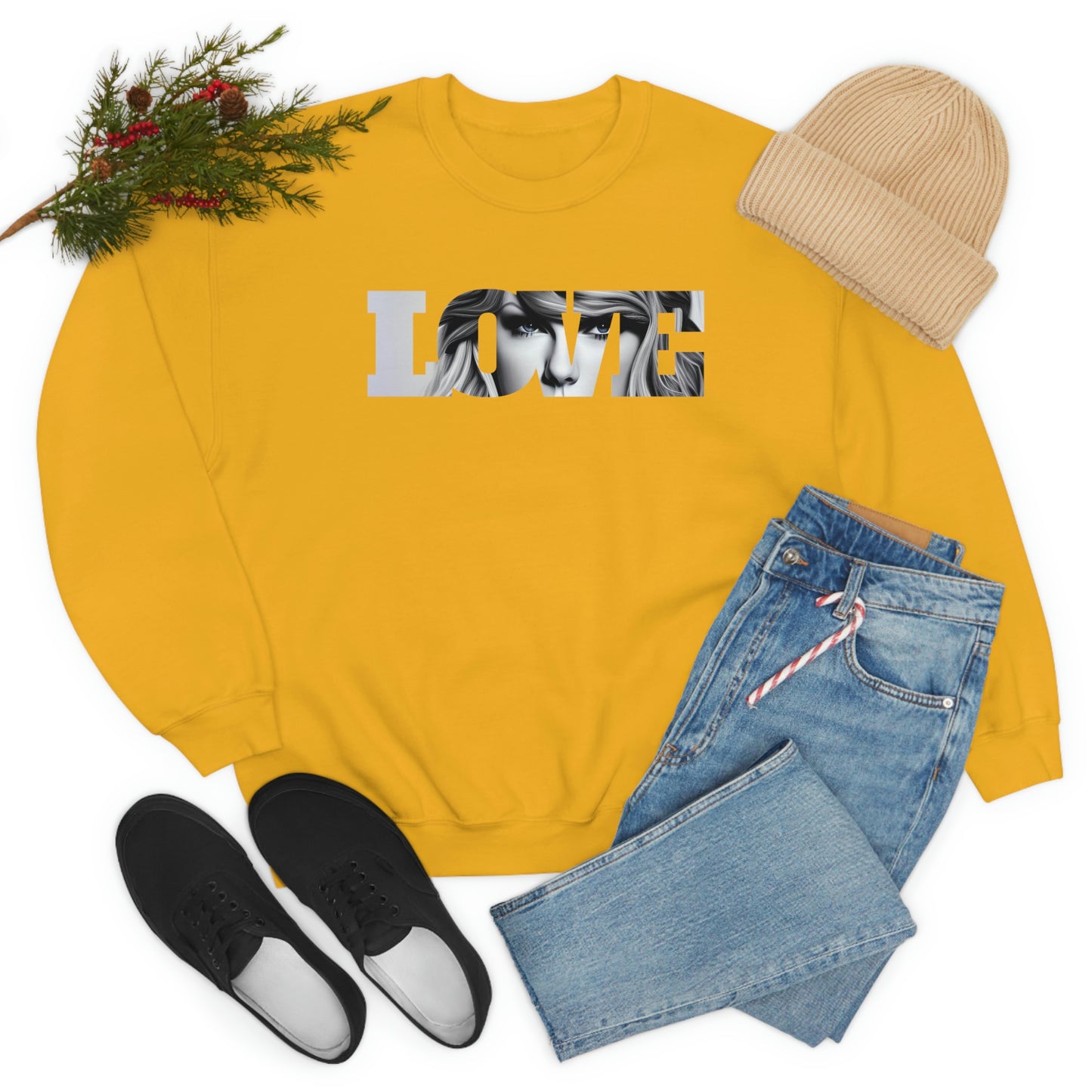 Taylor Swift Love T Swift Taylor Swift Merch Fan Crewneck Sweatshirt