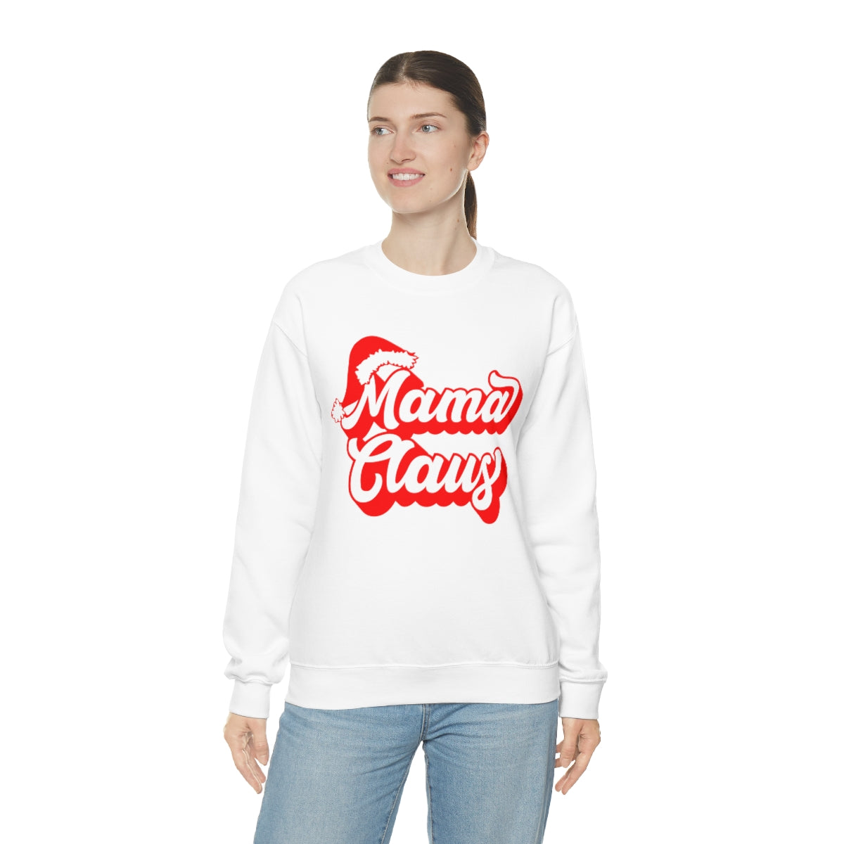 Mama Claus Retro Christmas Sweatshirt
