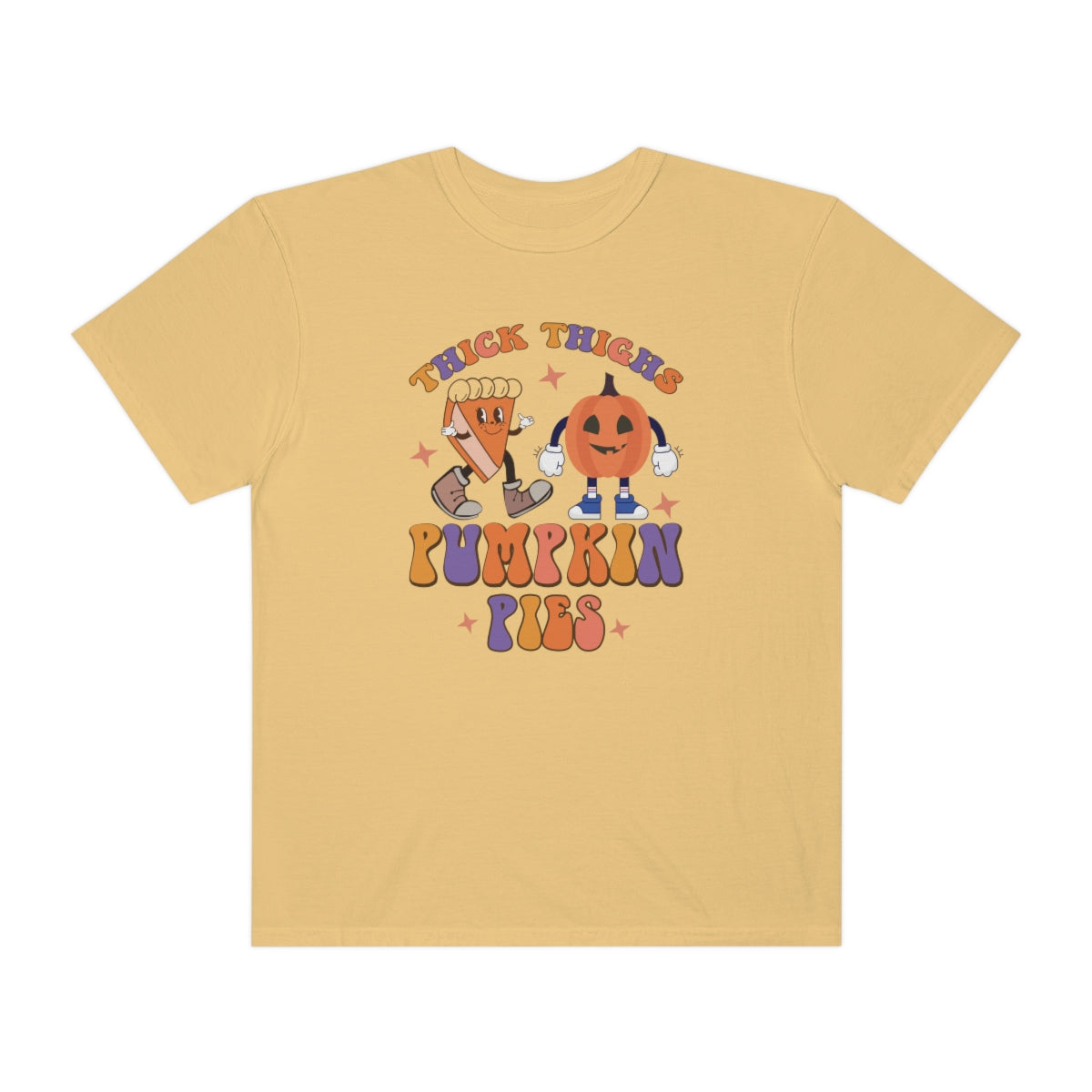 Thick Thighs Pumpkin Pies Thanksgiving TeeShirt