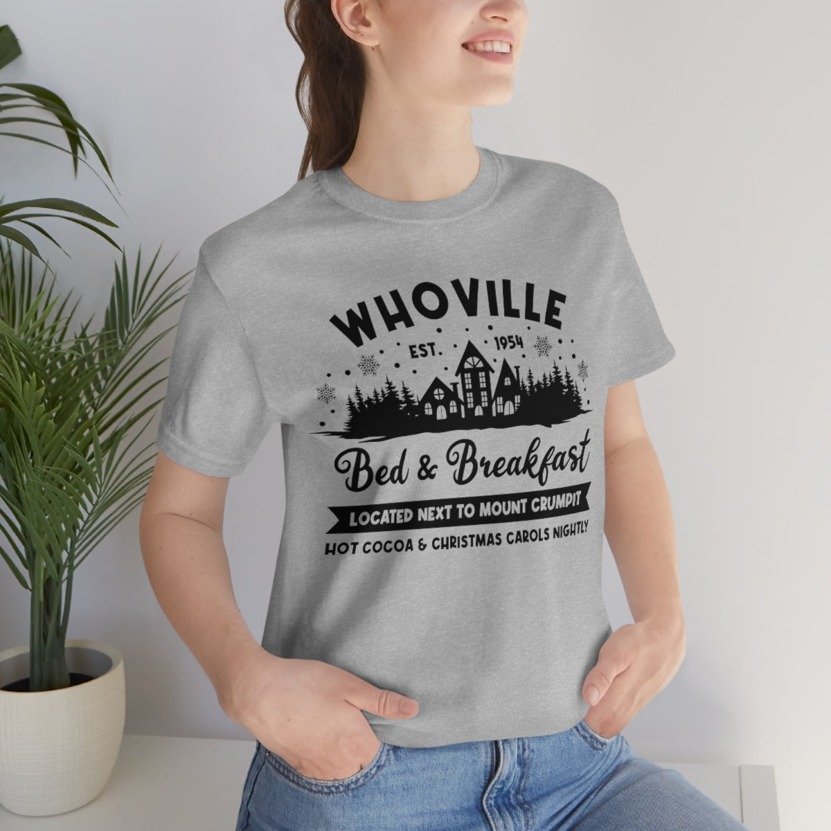 Whoville Bed & Breakfast Cute Christmas Holiday Tshirt