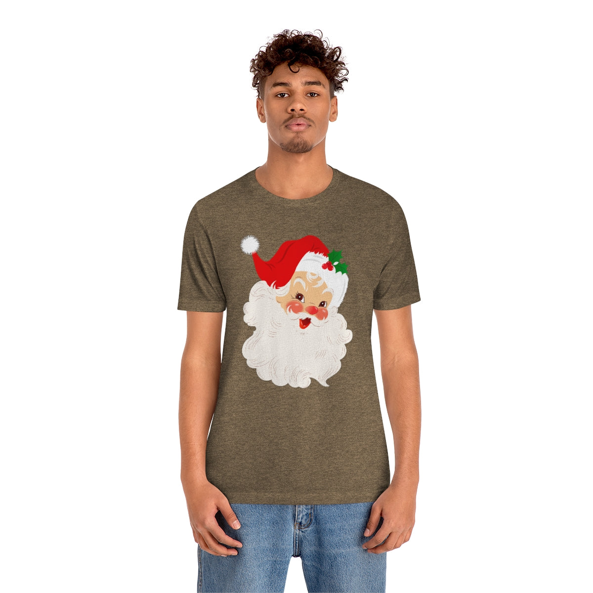 Vintage Santa Claus Saint Nick Retro Christmas Tshirt