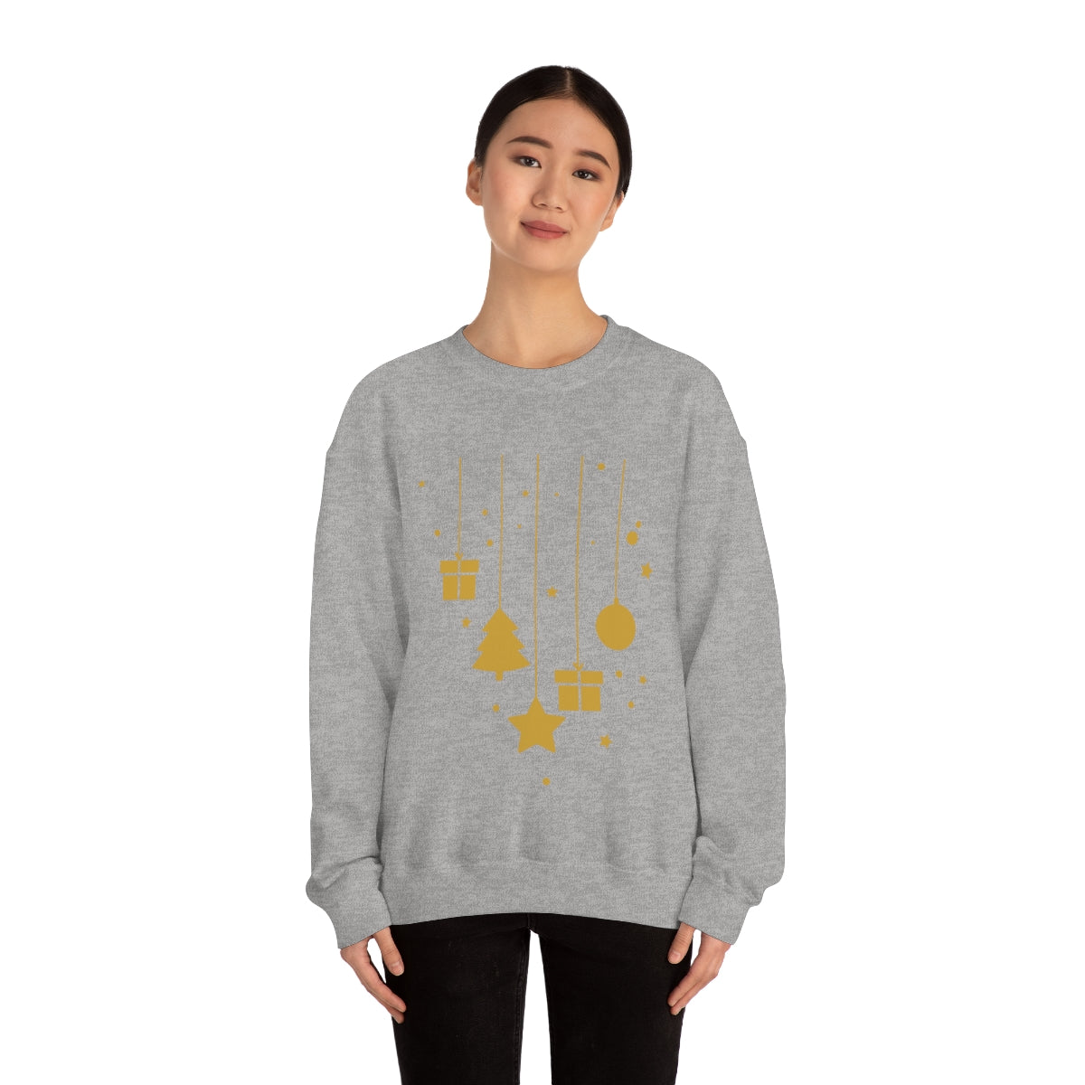 Cute Hanging Ornaments Christmas Sweatshirt