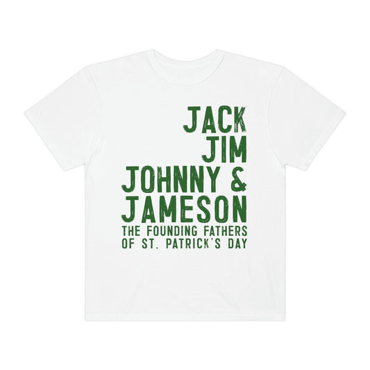 Jack Jim Johnny Jameson Fathers of St. Patrick's Day Tshirt