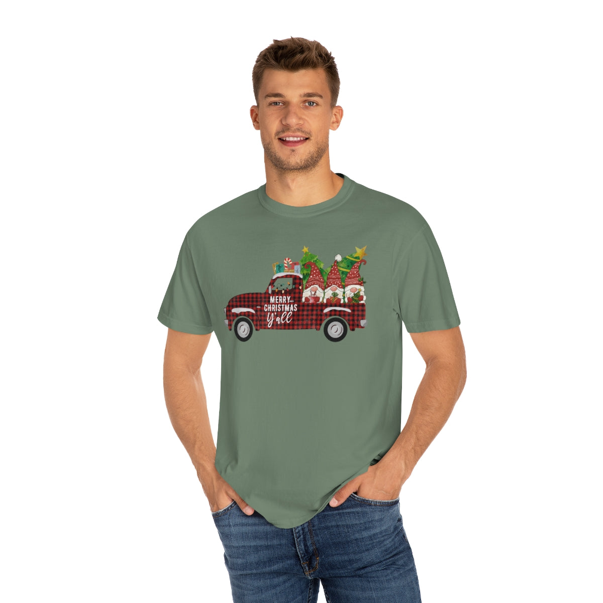 Merry Christmas Ya'll Gnomes Christmas Tshirt