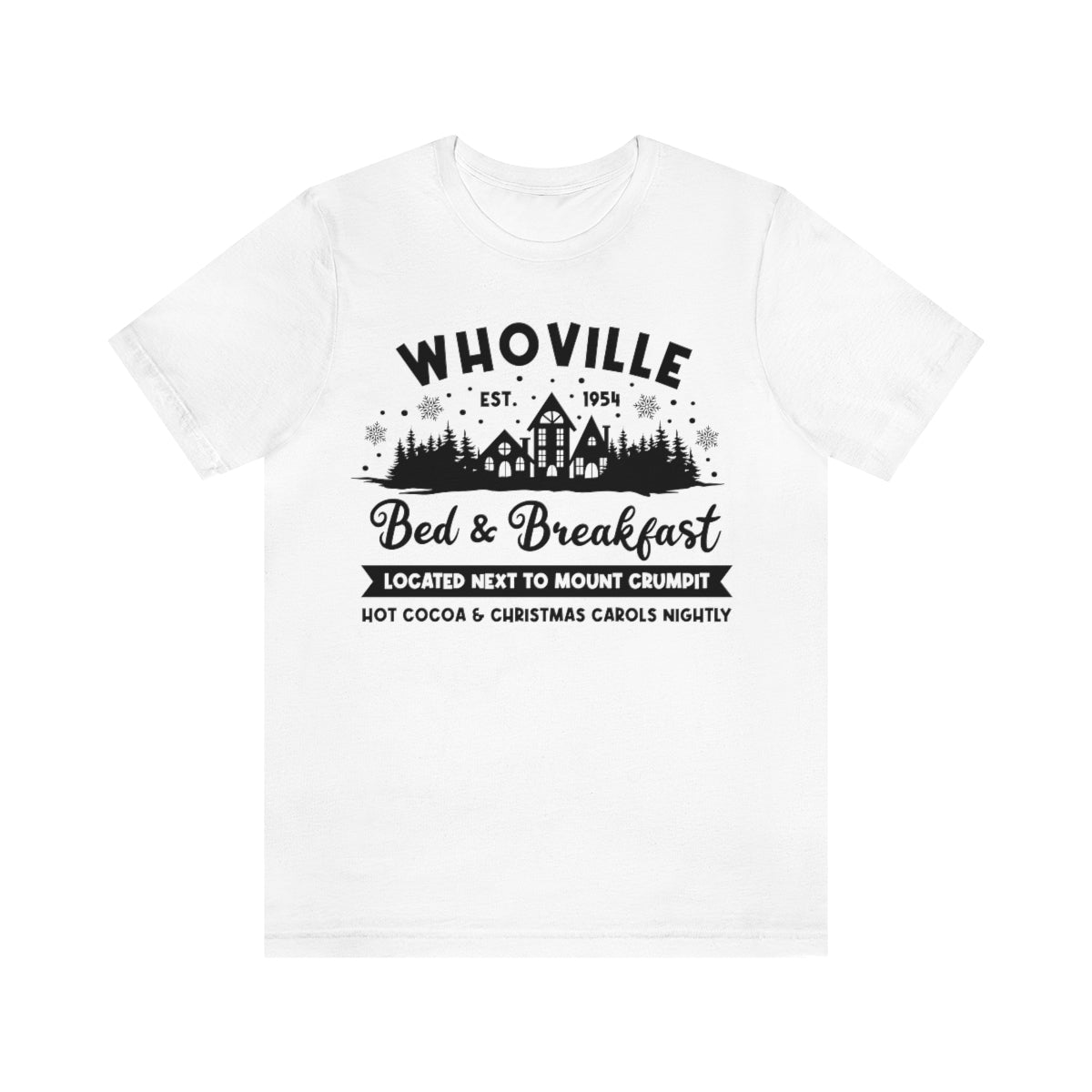 Whoville Bed & Breakfast Cute Christmas Holiday Tshirt