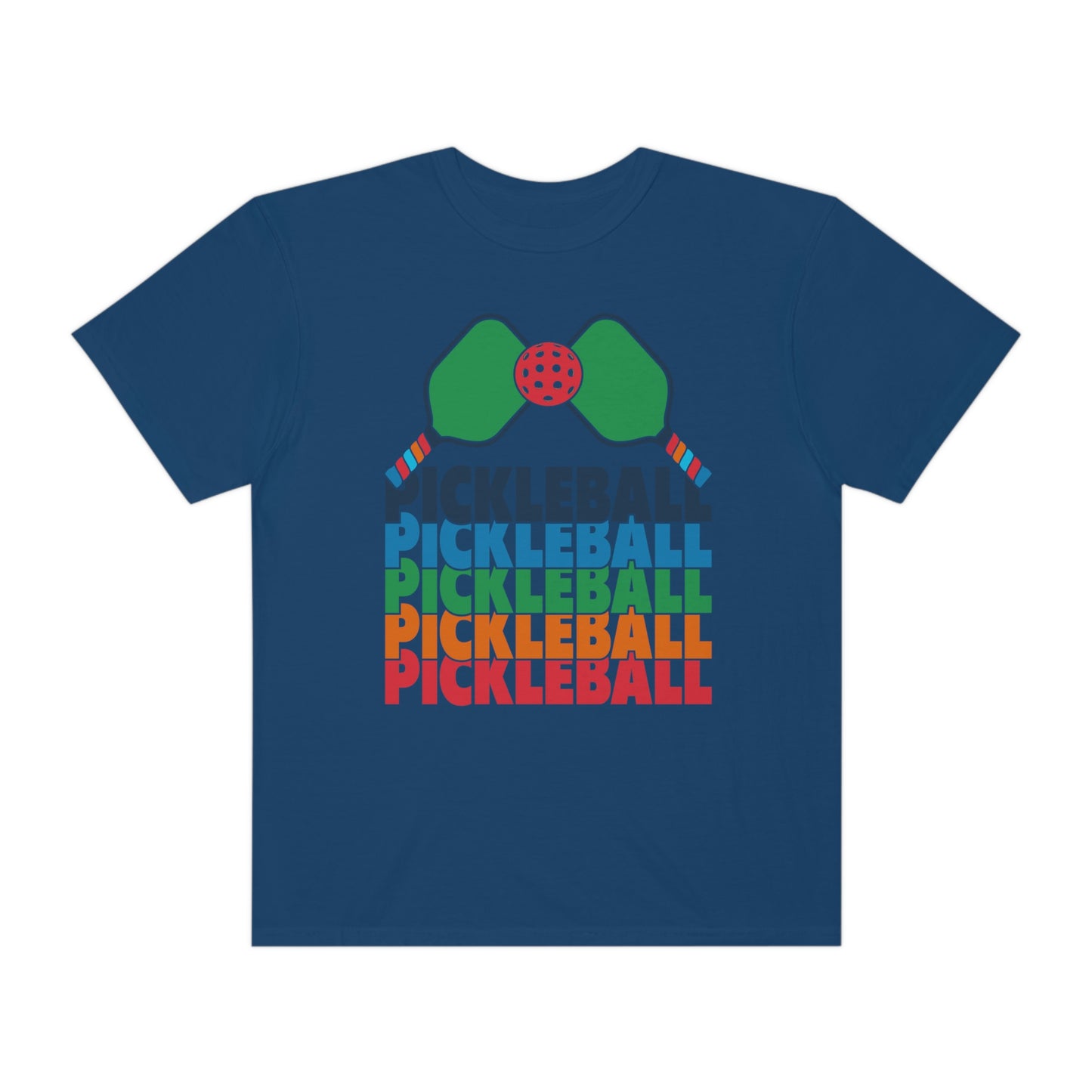 Pickleball Rackets Vintage Retro Design Tshirt