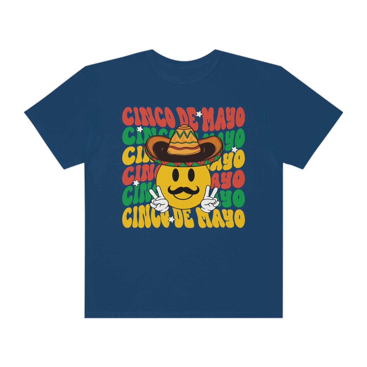 Cute Happy Face Cinco De Mayo Tshirt