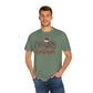 Merry Christmas Leopard Santa Hat Christmas Tshirt