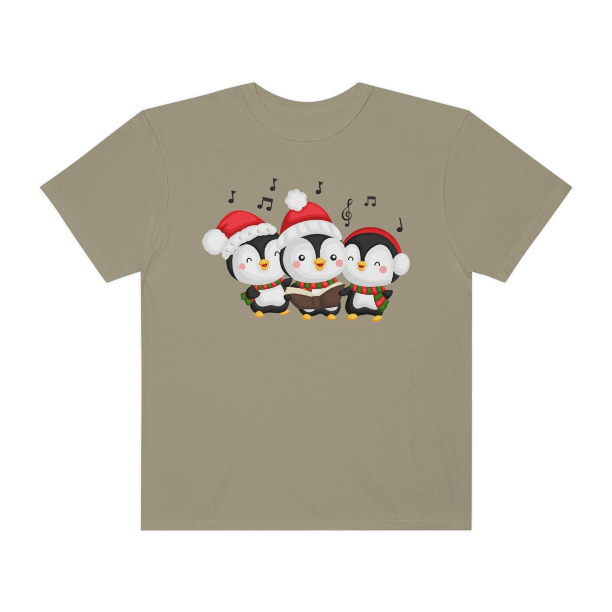 Cheerful Singing Penguins Christmas Holiday Xmas TShirt