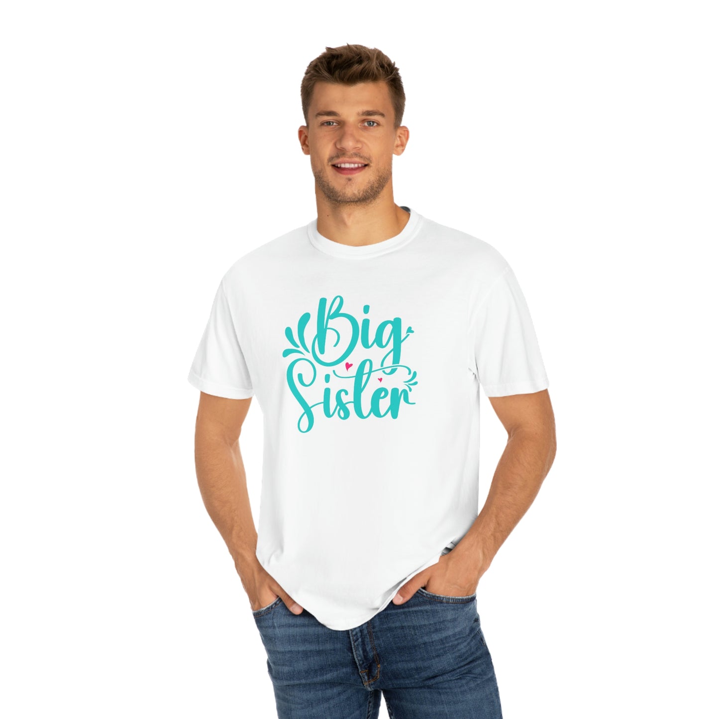 Big Sister Teal Design Tshirt